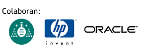 Logotipos Universidad de Oviedo, HP y Oracle