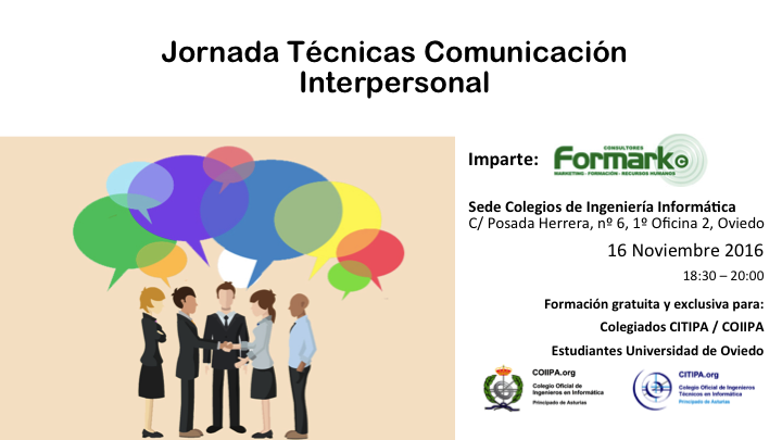 Jornada sobre Técnicas de Comunicación Interpersonal