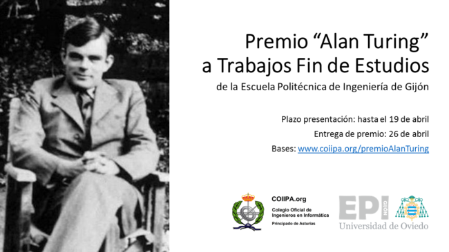 Cartel Premio Alan Turing COIIPA EPI